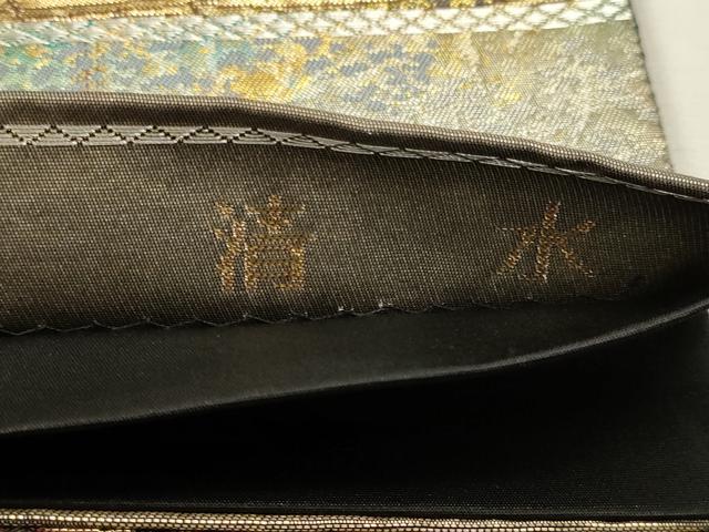 平和屋本店▼六通柄袋帯 古都名園集 清水 本金箔入 正絹 逸品 DABJ6322sf