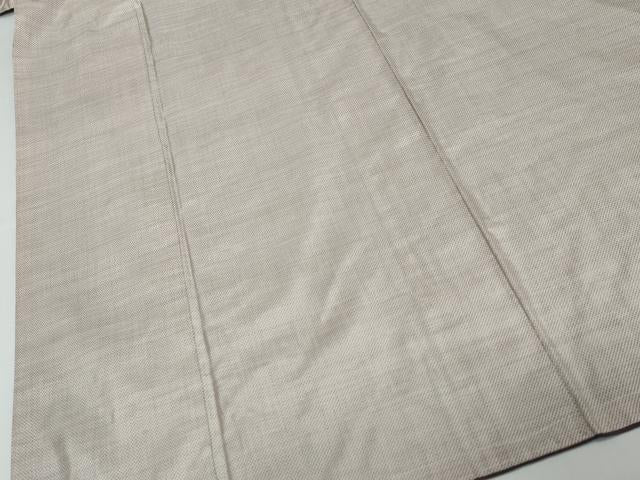 平和屋着物●本場大島紬 白大島 カタス 正絹 逸品 未使用 DABK0128ud