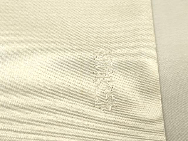 平和屋着物▼中国三大刺繍 蘇州刺繍 総刺繍 太鼓柄袋帯 雪英導 色紙重ね花文 金銀糸 正絹 逸品 未使用 DABJ7197fe