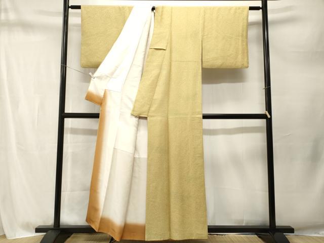 平和屋着物■上質な小紋 横井考章 霞文 正絹 逸品 CABM1728ev