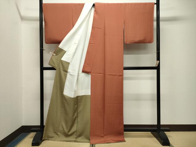 平和屋着物●江戸小紋 吉祥柄 正絹 逸品 未使用 CABM5046gh