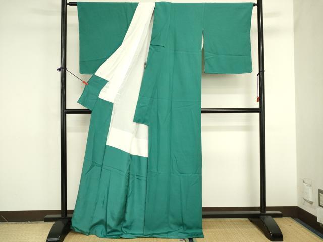 平和屋着物■上質な小紋 霞文 ロング丈 正絹 逸品 未使用 DABK6598ya