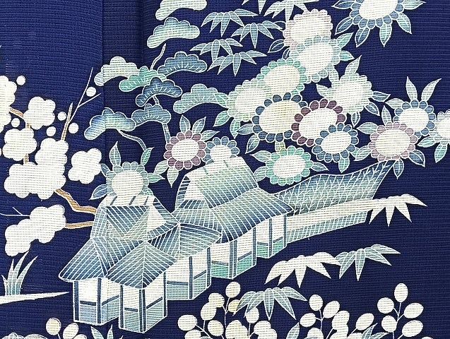 平和屋着物■夏物 訪問着 絽 まとめて20点 人物 風景 菖蒲 松竹梅 花柄 ろうけつ染め 駒刺繍 銀彩 着用可能多数 全て正絹 mmm1526