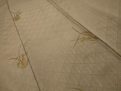 平和屋着物■訪問着 草花文 金彩 正絹 逸品 AABL4946sx