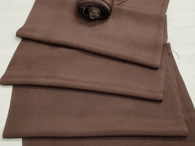 平和屋着物▼羽織・コート 解き反物 羽尺 赤褐色 逸品 DABJ9612we