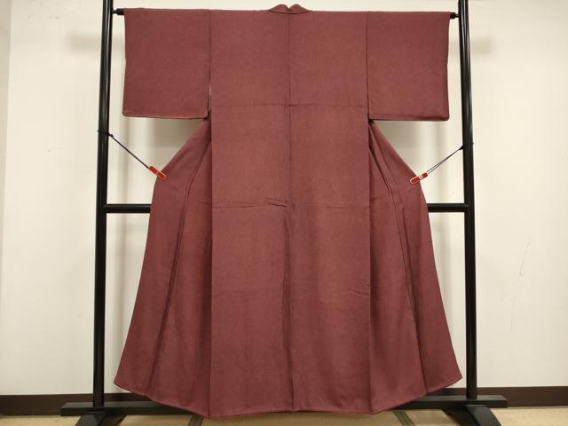 平和屋着物■江戸小紋 鮫小紋柄 正絹 逸品 DABK6684ya