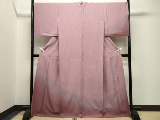 平和屋着物●訪問着 作家物 墨流し文様 暈し染め 正絹 逸品 CABM5158gh