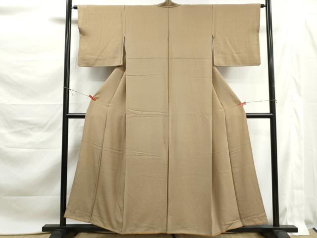 平和屋着物■江戸小紋 竹縞 正絹 逸品 DABK6203qa