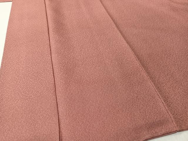 平和屋着物■上質な色無地 薄紅色 正絹 逸品 未使用 CABM6601ua