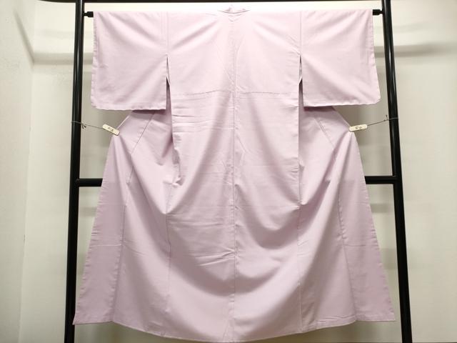平和屋着物■上質な色無地 紅藤色 洗える着物 未使用 CABL5660ou