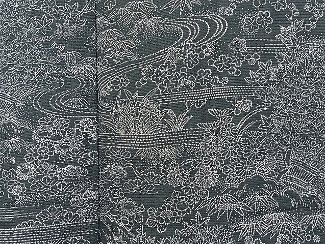 平和屋着物■夏物 小紋 絽 紗 まとめて20点 松竹梅 花柄 縦絽 暈し染め 銀彩 銀糸 着用可能多数 全て正絹 mmm1562
