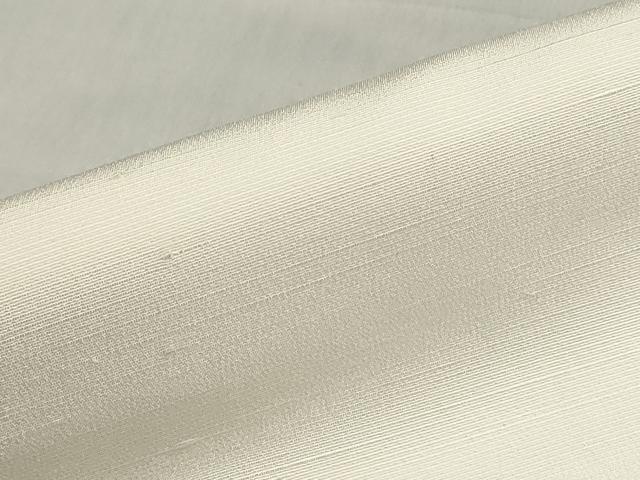 平和屋着物▼白生地 反物 着尺 生成り色 お召縮緬 逸品 未使用 DABJ9735we