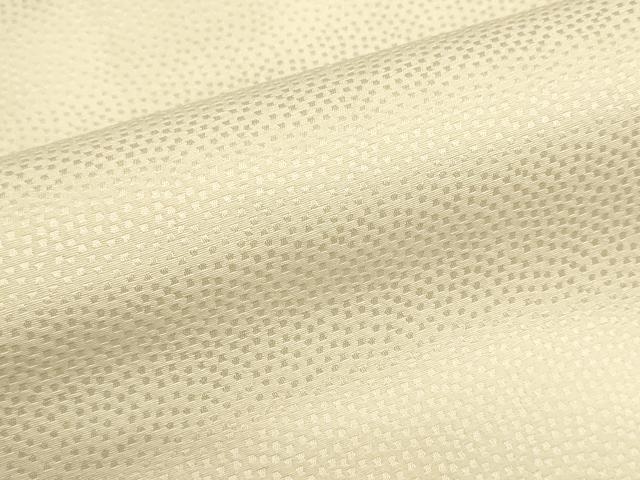 平和屋着物▼白生地 反物 着尺 霞地紋 生成り色 逸品 未使用 DABJ9749we