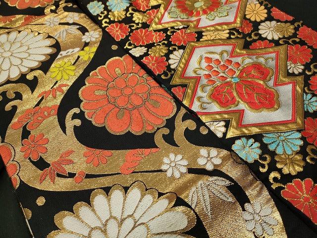 平和屋本店■子供帯 まとめて 35点 鳳凰 向かい鶴 孔雀 蝶 花柄 金銀糸 など 着用可能多数 未使用品あり ppp0020