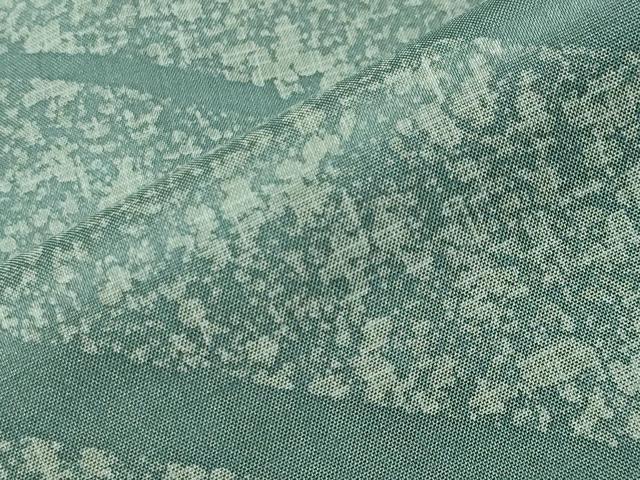 平和屋着物●本場縞大島紬 訪問着 染大島 霞文 正絹 逸品 CABM5208gh