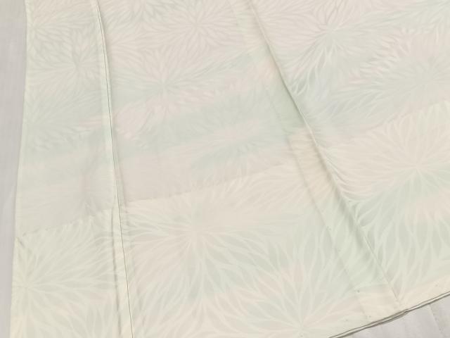 平和屋着物■長襦袢 無双仕立て 菊地紋 暈し染め 正絹 逸品 CABM6719ua