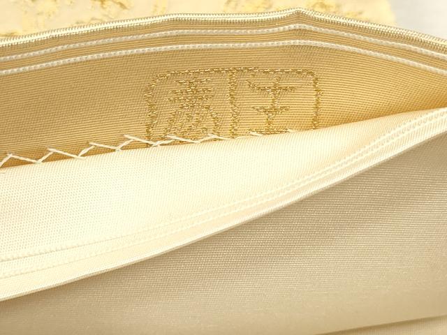 平和屋本店▼老舗織元 泰生織物 全通全景柄袋帯 人物風景文 本金 正絹 逸品 DABK5786sf