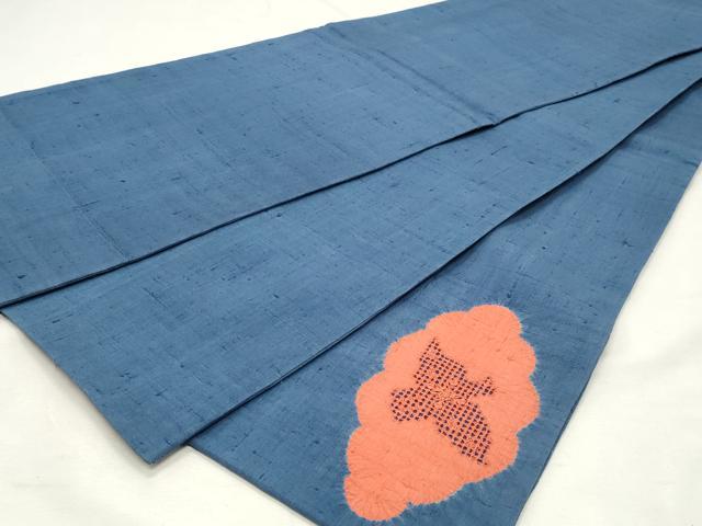平和屋着物◎太鼓柄袋帯 紬地 飛鳥文 正絹 逸品 DABK8680cm