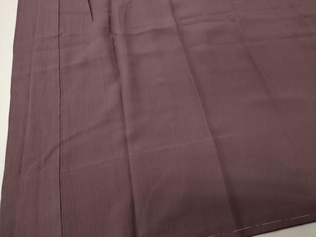 平和屋着物■長襦袢 無双仕立て 滅紫色 正絹 逸品 CABL5804ou