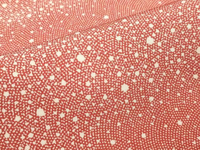 平和屋着物■江戸小紋 作家物 大小霰 正絹 逸品 DABK9779cd