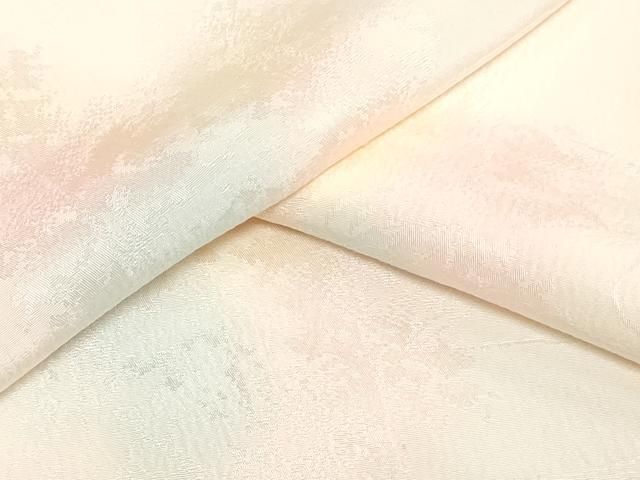 平和屋着物▼長襦袢 反物 着尺 流水樹林地紋 暈し染め 逸品 未使用 DABK9361zy