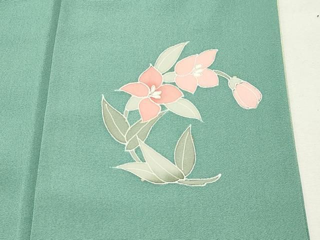 平和屋着物●訪問着 花丸文 暈し染め 金彩 正絹 逸品 CABM5292gh