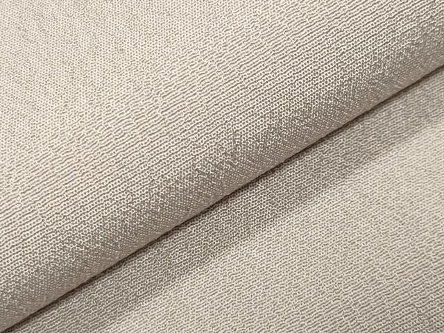 平和屋着物●上質なお召 色無地 枯野色 正絹 逸品 CABM5325gh