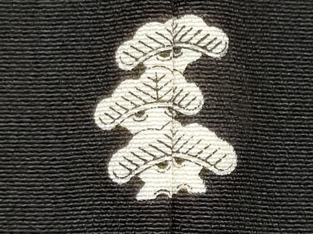 平和屋着物■豪華黒留袖 駒刺繍 人物群鶴風景文 金彩 正絹 逸品 CABL5850ou