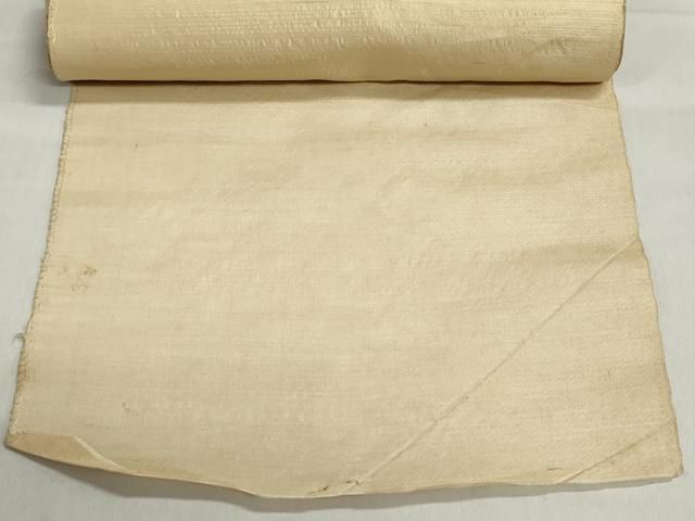 平和屋着物▼アンティーク 大正ロマン 名古屋帯 帯反物 大嶋織 飛鶴松文 金銀糸 逸品 未使用 DABJ9922we