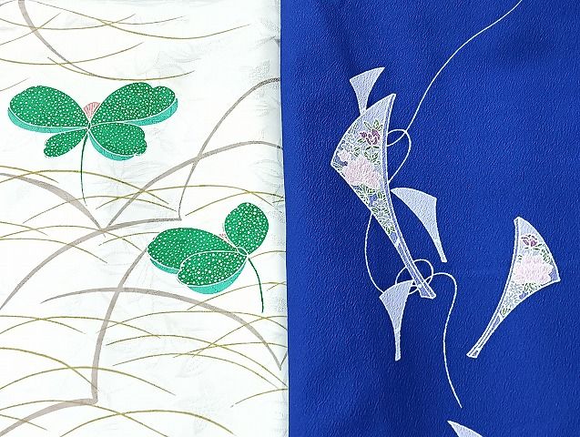 平和屋着物■着物 小紋 単衣 まとめて 20点 蝶 花柄 金彩 洗える着物 和服 ハンドメイド リメイク 生地 未使用品あり mmm1643