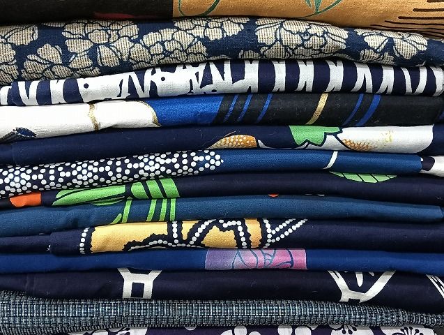 平和屋着物■浴衣 まとめて 45点 蝶 朝顔 花柄 注ぎ染め 暈し染め など 着用可能多数 未使用品あり mmm1660