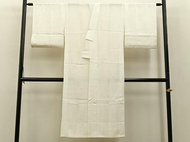 平和屋着物■長襦袢 無双仕立て 雲重ね地紋 正絹 逸品 BAAY8607hj