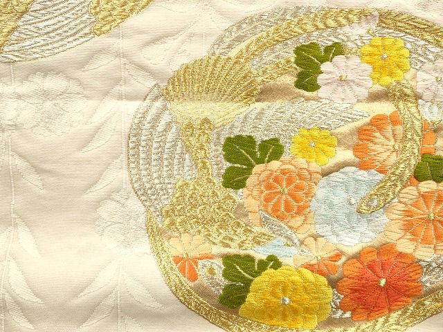 平和屋本店■袋帯 西陣 まとめて 100点 鳳凰 向かい鶴 鴛鴦 鹿 蝶 更紗 花柄 宝相華 佐賀錦 金銀糸 など 未使用品あり 全て正絹 se4255