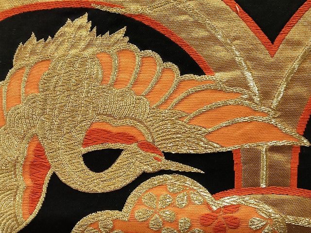 平和屋本店■袋帯 西陣 まとめて 100点 鳳凰 向かい鶴 蝶 風景 花柄 宝相華 金銀糸 など 着用可能多数 未使用品あり 全て正絹 ppp0047