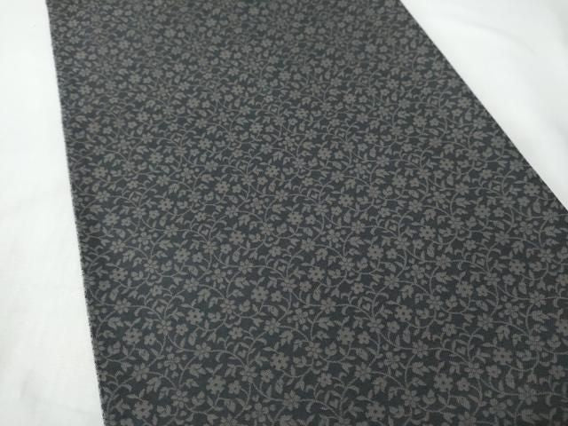 平和屋着物●両面 六通柄袋帯 霞文 銀糸 正絹 逸品 CABN8292hy