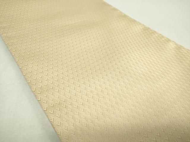 平和屋着物▼両面 全通柄袋帯 作家物 唐織 紫箔織 若松文 金糸 正絹 逸品 未使用 DABL5335ps