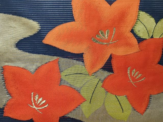 平和屋本店■夏物 名古屋帯 絽 紗 まとめて 50点 手描き 刺繍 金銀糸 羅 絽綴れ すくい織 花柄 など 未使用品あり 全て正絹 ppp0059w