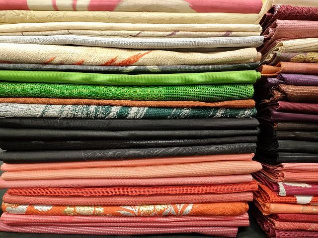 平和屋本店■夏物 名古屋帯 絽 紗 まとめて 50点 手描き 刺繍 金銀糸 羅 絽綴れ すくい織 花柄 など 未使用品あり 全て正絹 ppp0059w