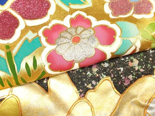 平和屋本店●色打掛 お引きずり 和装 婚礼 結婚式 花嫁 神社挙式 向かい鳥花文 金銀彩 逸品 DABL4314cd