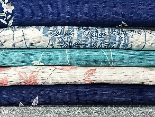 平和屋着物■夏物 小紋 絽 紗 洗える着物 まとめて20点 折り鶴 鴎 蝶 花柄 着用可能多数 mmm1672