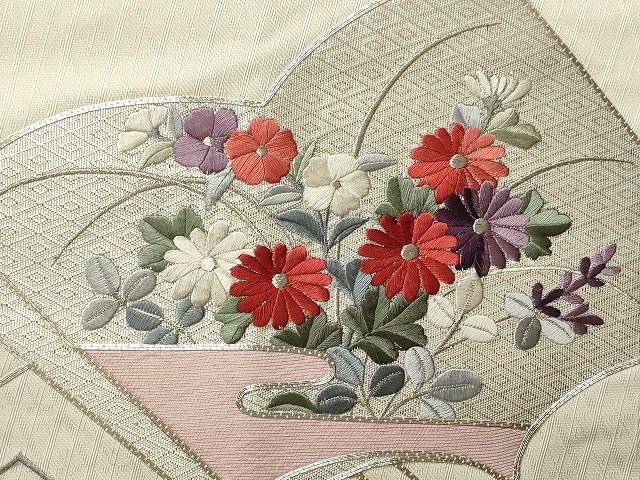 平和屋本店■名古屋帯 まとめて100点 鶴 鴛鴦 蝶 風景 花柄 手描き 駒刺繍 刺繍 金銀糸 など 着用可能多数 未使用品あり 全て正絹 ppp0071