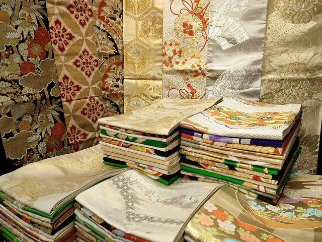 平和屋本店■袋帯 西陣 まとめて 100点 鳳凰 向かい鶴 人物 蝶 風景 更紗 七宝 宝相華 楽器 木曽街道六十九次 未使用品有 全て正絹 ppp0090