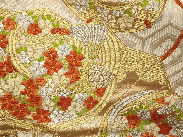 平和屋本店■袋帯 西陣 まとめて 100点 鳳凰 向かい鶴 人物 蝶 風景 更紗 七宝 宝相華 楽器 木曽街道六十九次 未使用品有 全て正絹 ppp0090