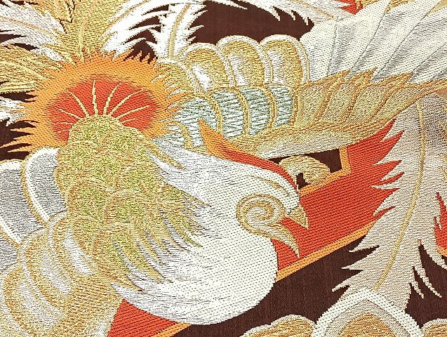 平和屋着物■袋帯 西陣 まとめて100点 鳳凰 向かい鶴 尾長鳥 向かい蝶 更紗 花柄 七宝 正倉院 駒刺繍 金銀糸 未使用品有 全て正絹 mmm1718
