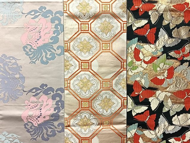 平和屋着物■袋帯 西陣 まとめて100点 鳳凰 鴛鴦 蝶 松竹梅 花柄 七宝 正倉院 金銀糸 など 着用可能多数 未使用品あり 全て正絹 mmm1720