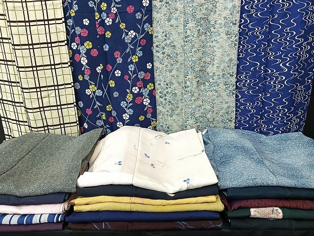 平和屋着物■夏物 小紋 絽 紗 まとめて20点 花柄 手描き 暈し染め 金彩 着用可能多数 全て正絹 mmm1726
