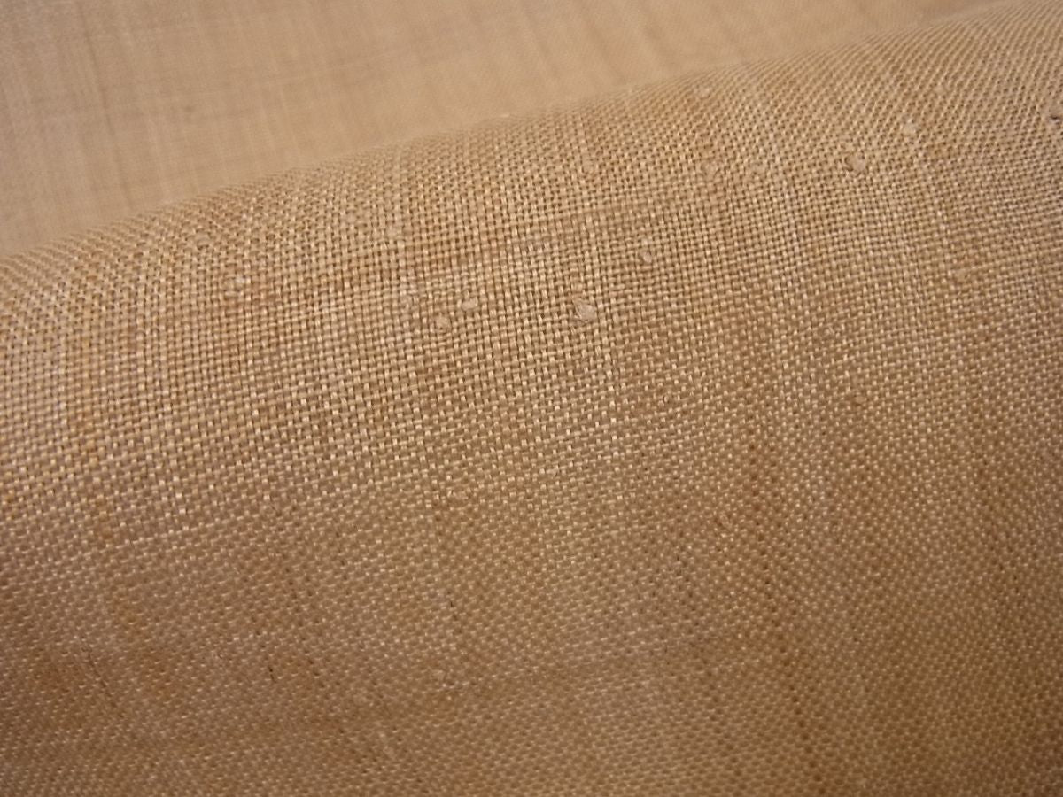平和屋本店*希少 夏物 喜如嘉の芭蕉布 手積み芭蕉糸100% 色無地 逸品3s627