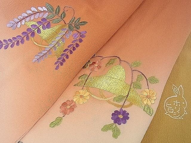 平和屋本店■極上 人形作家・ホリヒロシ 子供 七五三 女の子 3歳 祝着 刺繍 花笠 暈し染め 金銀彩 逸品 DZAA0631kh4 - 平和屋