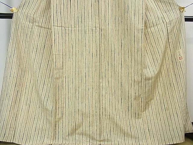 平和屋本店■極上 染司よしおか 五代目 吉岡幸雄 紬 縞 逸品 3kh1869 - 平和屋