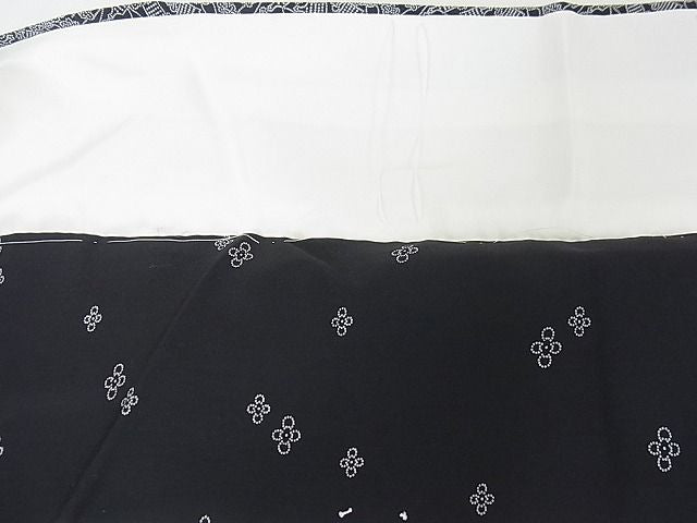 平和屋本店■極上 人間国宝 小宮康孝 江戸小紋 大根とおろし金 黒地 逸品 3kh1901 - 平和屋